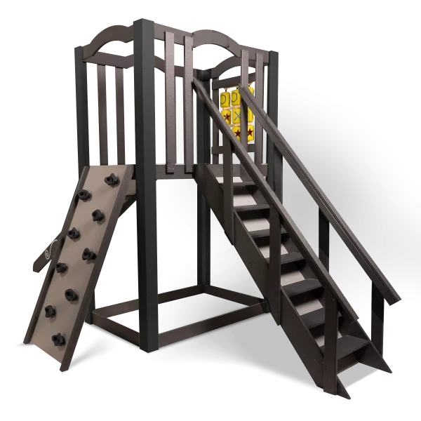 KidsQuest Snowcap Nomad XXL Indoor/Outdoor Playset - Dark Gray