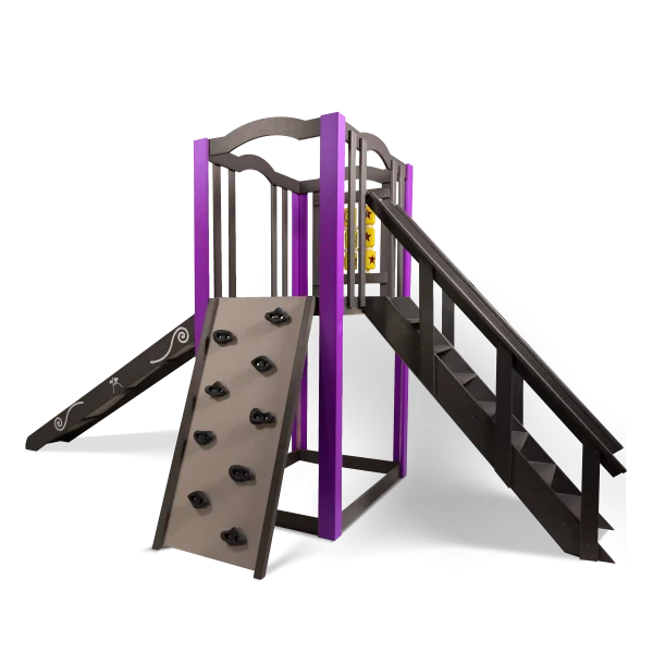 KidsQuest Snowcap Nomad XXL Indoor/Outdoor Playset Purple
