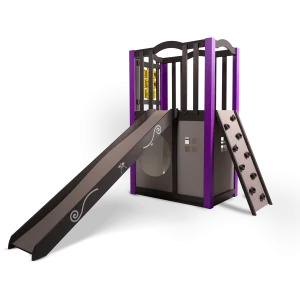 KidsQuest Snowcap Trekker XXL Indoor/Outdoor Playset Purple